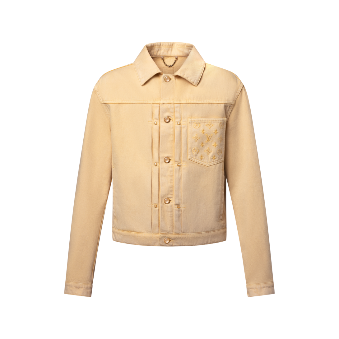 Garment-Dyed Denim Type II Trucker Jacket - Ready-to-Wear 1AHUXX